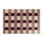 Checkered Brown Indoor and Outdoor Area Rug-1783905027