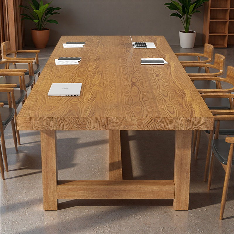 Table de conférence Modern Burlywood