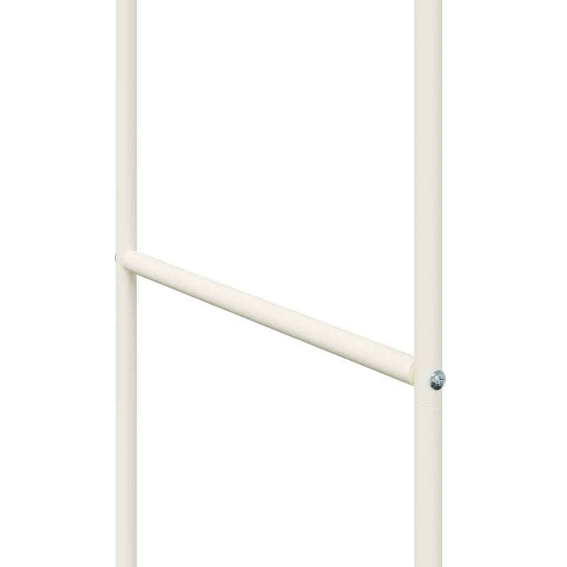 80cm Rolling Clothing Rack, White