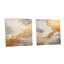 Minimalisme beige et or, ensemble de 2 verres muraux en acrylique-103922110