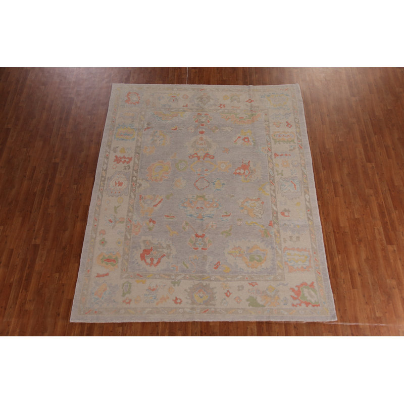 Tapis turc clair Oushak 8 x 10