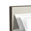 Ensemble de chambre à coucher 5 pièces Byerly Queen UPH avec tissu blanc et brun foncé-1011322980-1011322983-1024302324