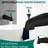 Drill- Stainless Steel Slide Bar Shower System With 7-Setting Dual Heads, Matte Black, 1.8 Gpm Flow Rate, Wall Mounted, All Metal Structure Shower, Flow, Moisturizing Fog Mode