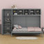 Lit escamotable mural avec armoires Murphy-429581908