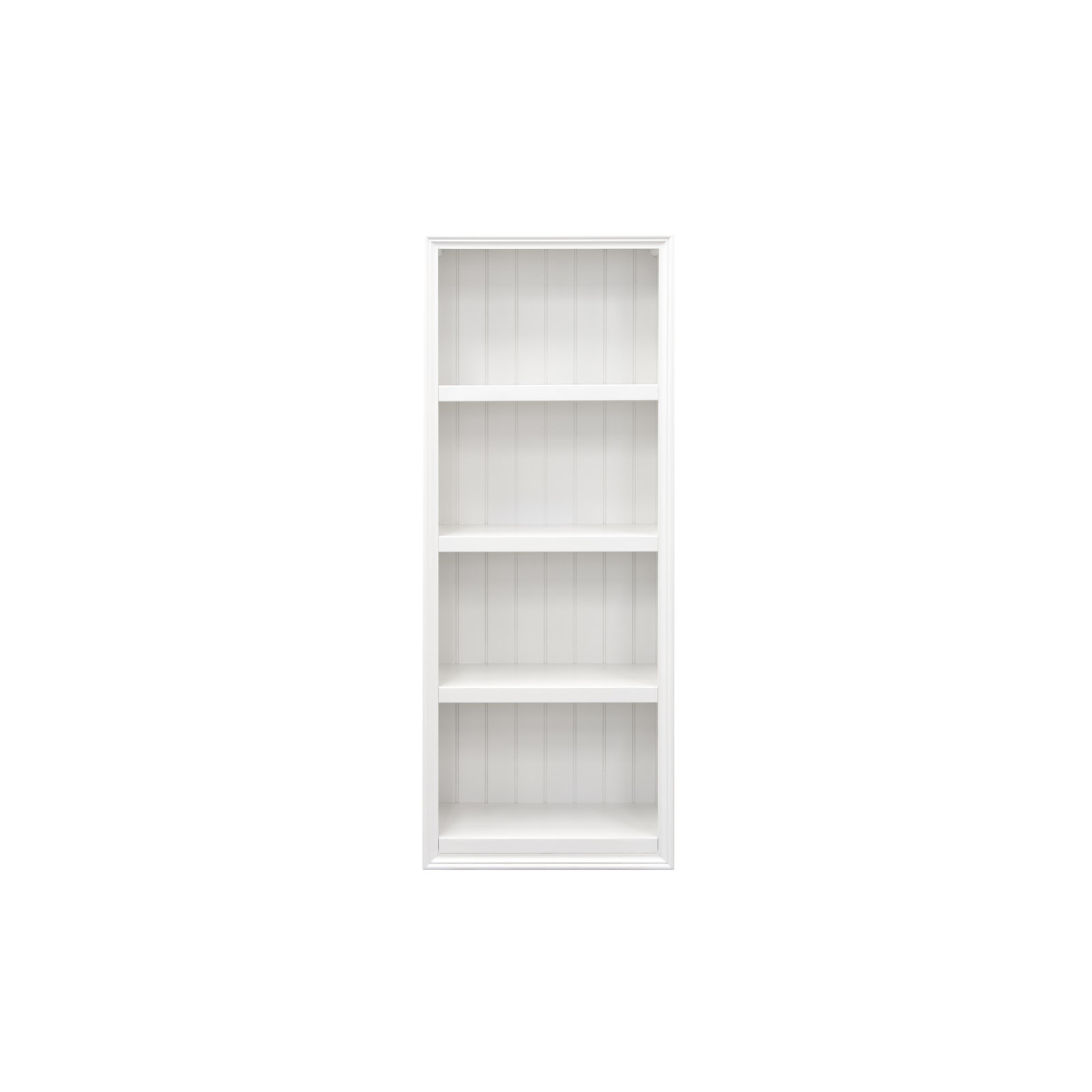 Satie 60" Modular Bookcase, White