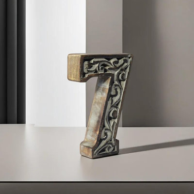 Eastford Text & Numbers Letter Block
