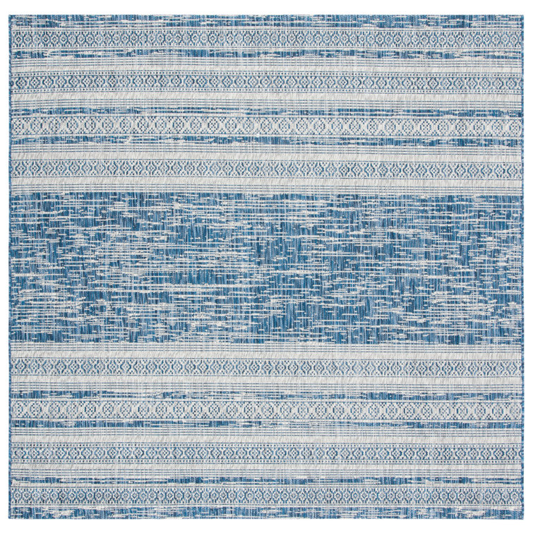 Amarien Performance Striped Indoor/Outdoor Area Rug