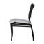 Chaise d'appoint d'extérieur empilable en résine Aire N-Dura-63361259-70084272
