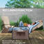 Wicker Outdoor Lounge Chair-916837925-916837927