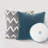 Clementine Buttons Cotton Reversible Throw Pillow