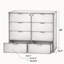 Commode 8 tiroirs pour chambre à coucher, commode de chambre moderne en bois, commode 8 tiroirs, commode haute pour placard, organisateur de commode pour le salon, le placard, le couloir-1594372120