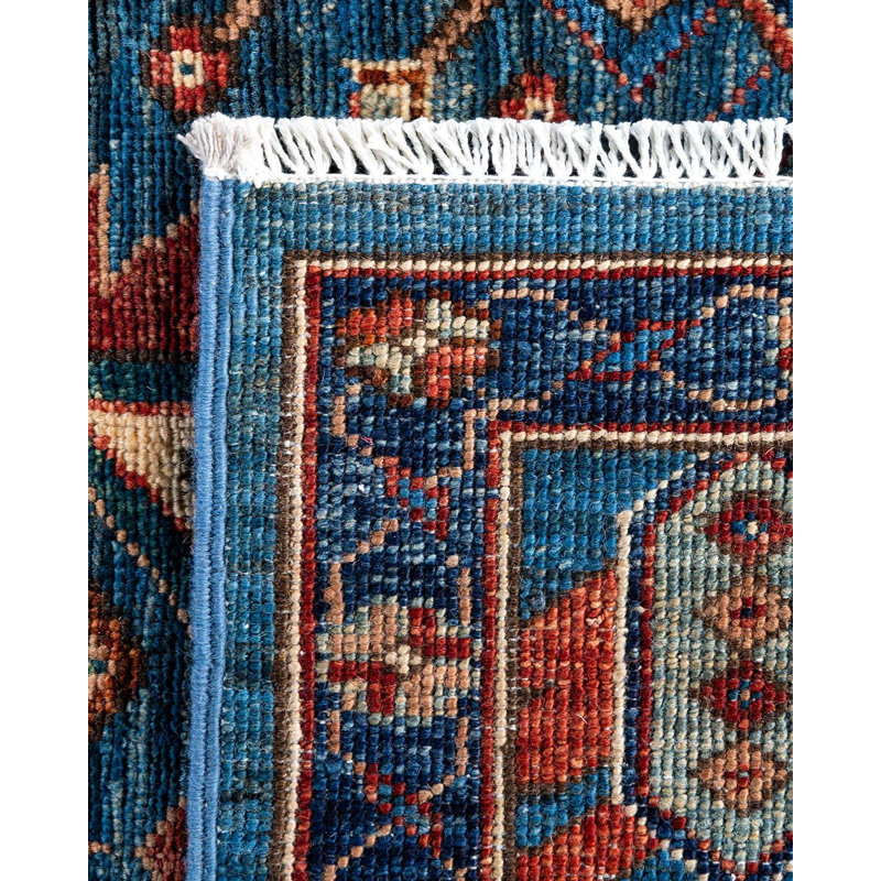 Serapi One-of-a-Kind 6' 0" X 9' 1" Hand Knotted Area Rug