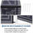 Botanical Reversible Outdoor Area Rug Washable Stain Resistant Lightweight Plastic Straw Mat for Patio Backyard Camping Beach RV Porch-1763876547-1763876544