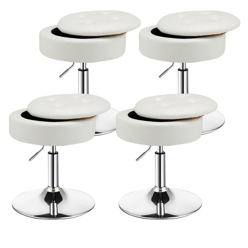 Tabouret de coiffeuse, Blanc