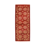 Coral Hand-Knotted Wool Floral Constellations Geometric Modern Contemporary Carpet Rug