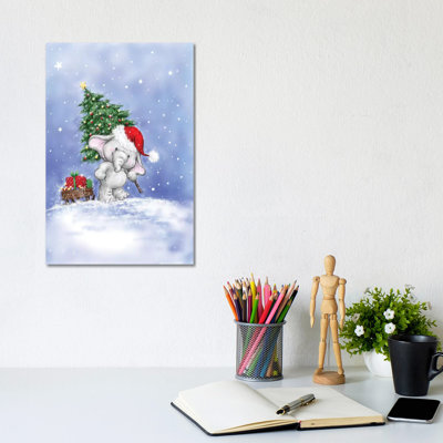 Elephant I 1 Piece Wrapped Canvas Wall Art