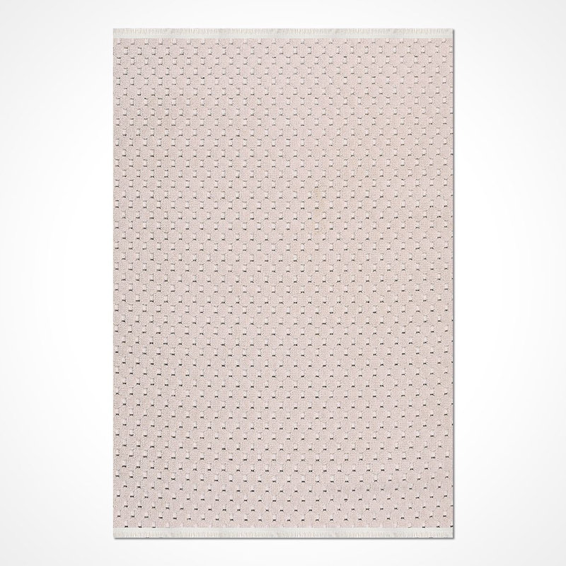 Tapis crème moderne antidérapant lavable à la machine, Tapis de couloir 2 pi 8 po x 8 pi 3 po