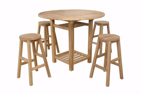 Outdoor Bar Height Dining Set