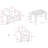 4 - Person Patio Conversation Set with Cushions-11535051