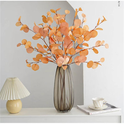 Eucalyptus d'automne nordique et feuille de pommier - arrangement floral faux séché
