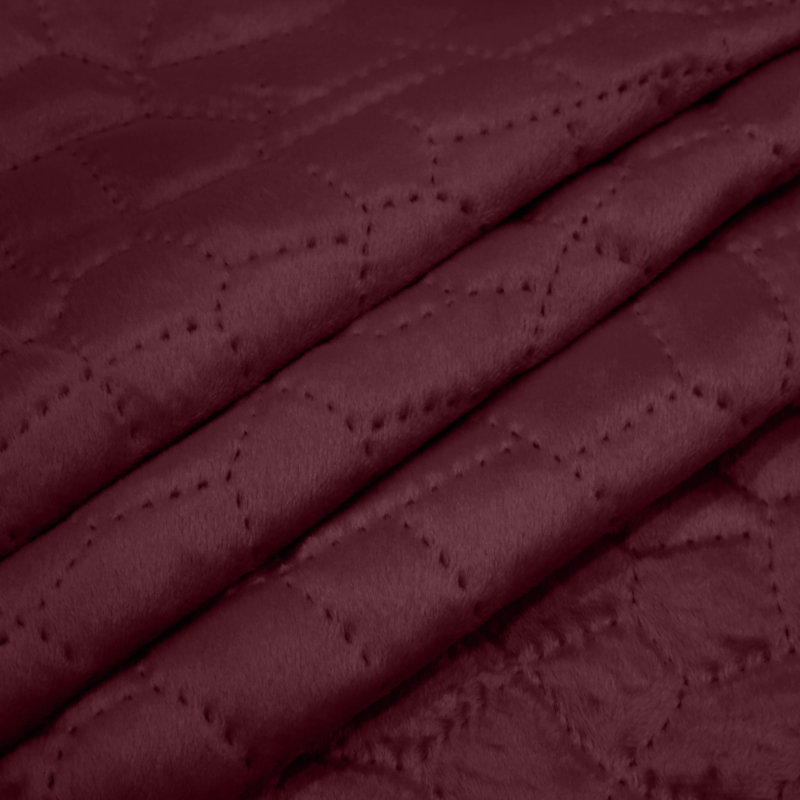 Pebble Cushion Cover-(Pack of 4), Burgundy