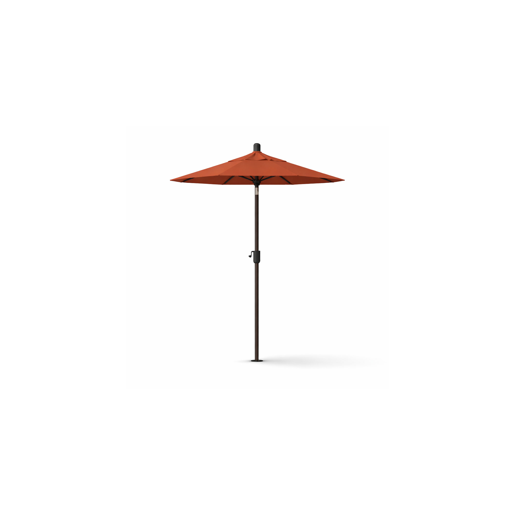 Natalie 74.5'' Outdoor Umbrella, Canvas Tuscan, Antique Bronze