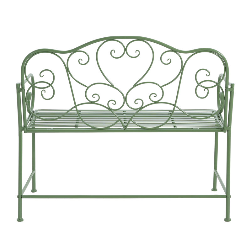 Banc de jardin extérieur - vert, Vert mat