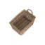 Wicker Unlined Storage Basket with Handles-737207083
