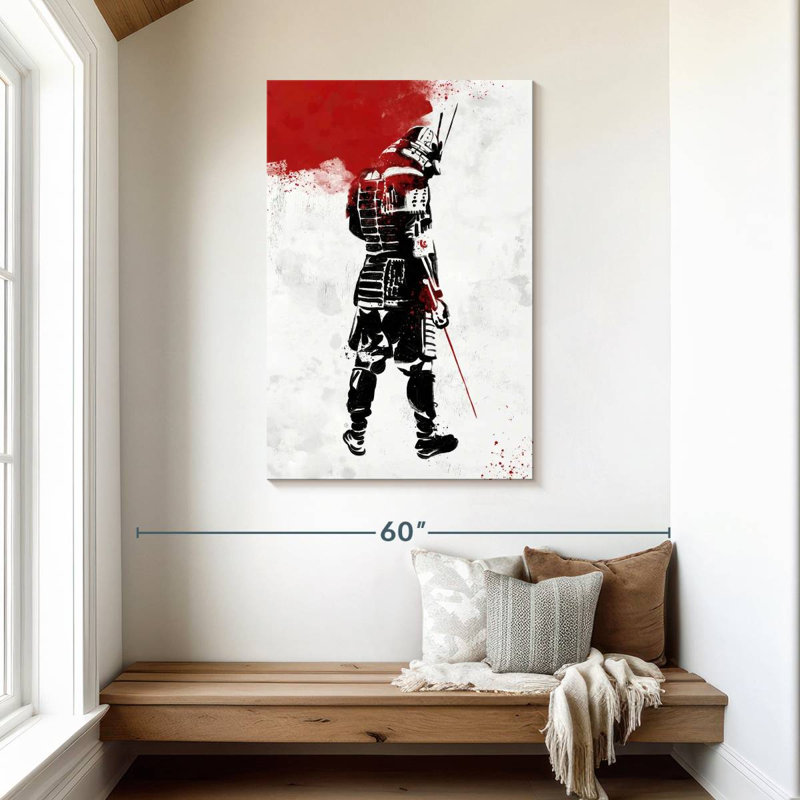 Sireci Samurai Warrior, 45" H x 30" W