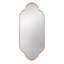Miroir mural 22,4 x 1 x 48 po avec bords entaillés