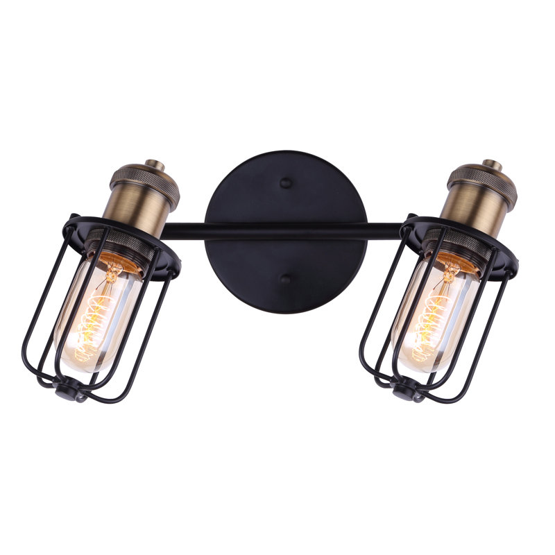 Naragansett 12.75'' 2 -Light Fixed Track Track Kit with Dimmable and Adjustable Head