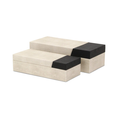 Ensemble de boîtes rectangulaires Celesti