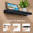 Floating Shelves Wall Mounted ,rustic Wood Wall Shelf Set Of 3 For Storage Display Shelves For Bathroom/kitchen/bedroom/living Room,rustic Brown-1720721789