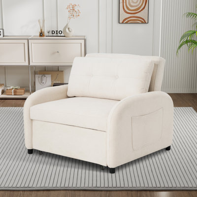 Chaise longue d'appoint convertible