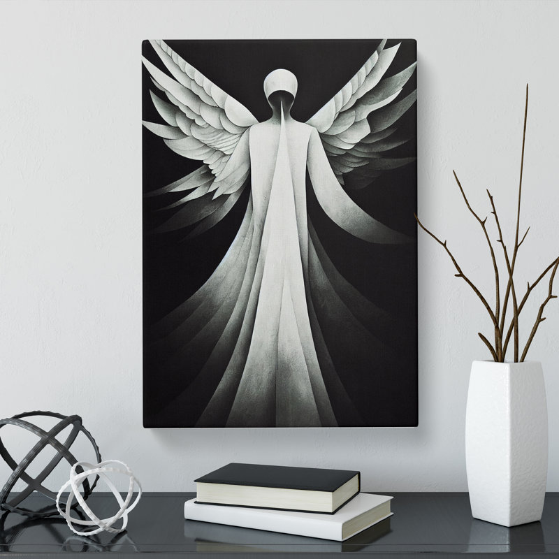 Unique Angel Vol.4 - Wall Art, 50cm H x 35cm W x 3cm D, Unframed
