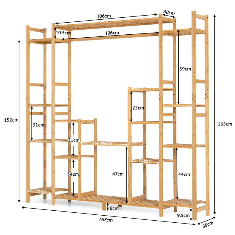 Boglarka Plant Stand 9 Tier
