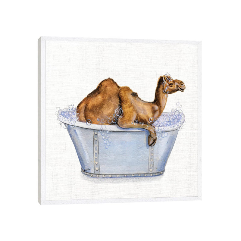 Bathing Beauty III by Donna Brooks - Painting on Canvas, Wrapped Canvas, 66.04cm H x 66.04cm W x 3.81cm D
