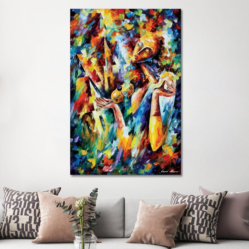 Tygr by Giulio Rossi - Print on Canvas, 101.6 cm H x 66.04 cm W x 3.175 cm D, Wrapped Canvas