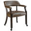 Blankenship 34cm H Tufted Polyester Blend Upholstered Wingback Armchair-664816304-633174320