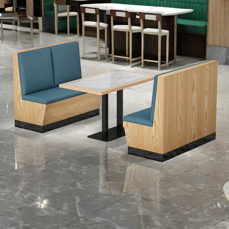 Banc rembourré en similicuir haut de gamme