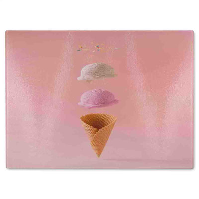 Ice Cream Glass Chopping Board