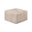 Repose-pieds modulaire Appi, mousse compressée, fausse fourrure brun taupe 27 po-130622778