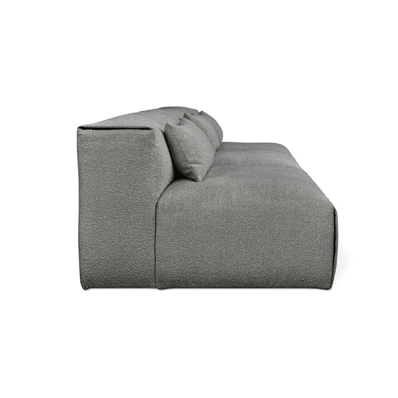 Nest Modular 3-PC Armless, Scoria