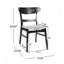 Ensemble de salle à manger 5 pièces avec 4 chaises rembourrées-1789122009-1789121987