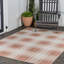 Tapis intérieur / extérieur gris / vichy Sabine-1332044308
