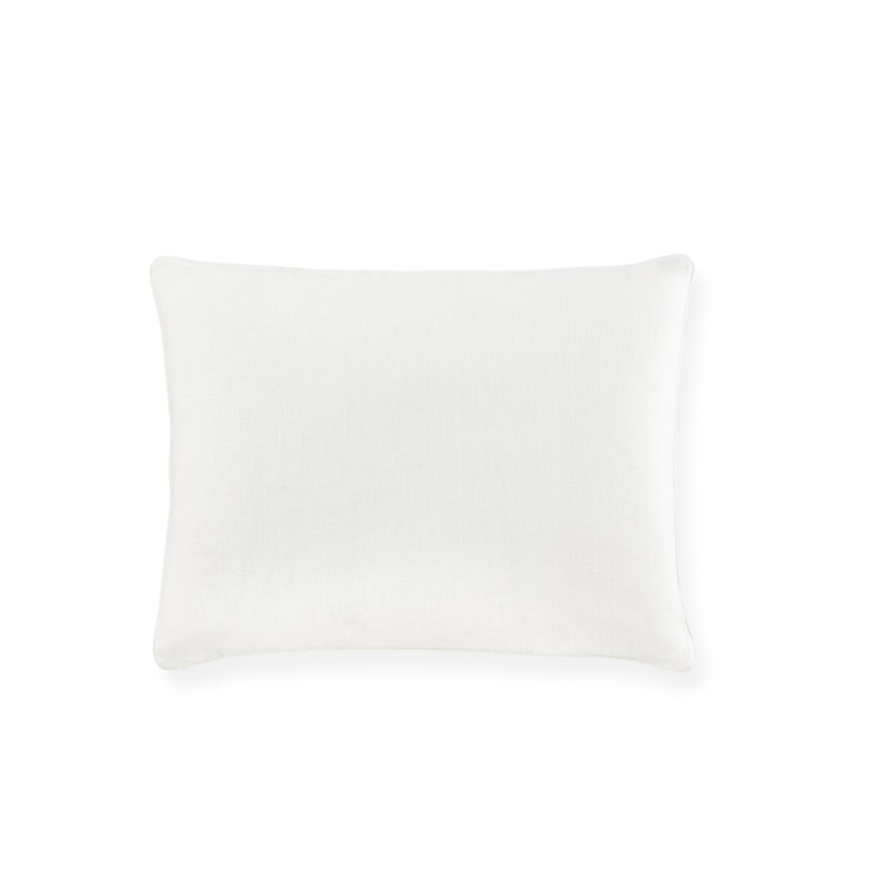 Mandalay Pillow Cover & Insert, White, 26" x 36"