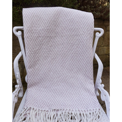 Cyrah Plain Weave / Muslin Throw Blanket