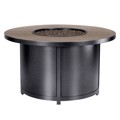 Elba Aluminum Outdoor Fire Pit Table