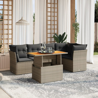 Ensemble de canapé de jardin Vidaxl