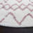 Allandy Geometric Ivory/Light Rose Area Rug-805648222